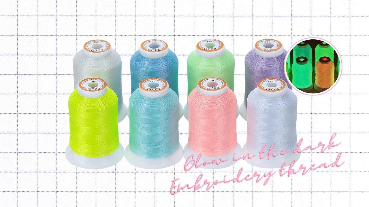 Ultimate Guide to Glow in the Dark Thread for Machine Embroidery