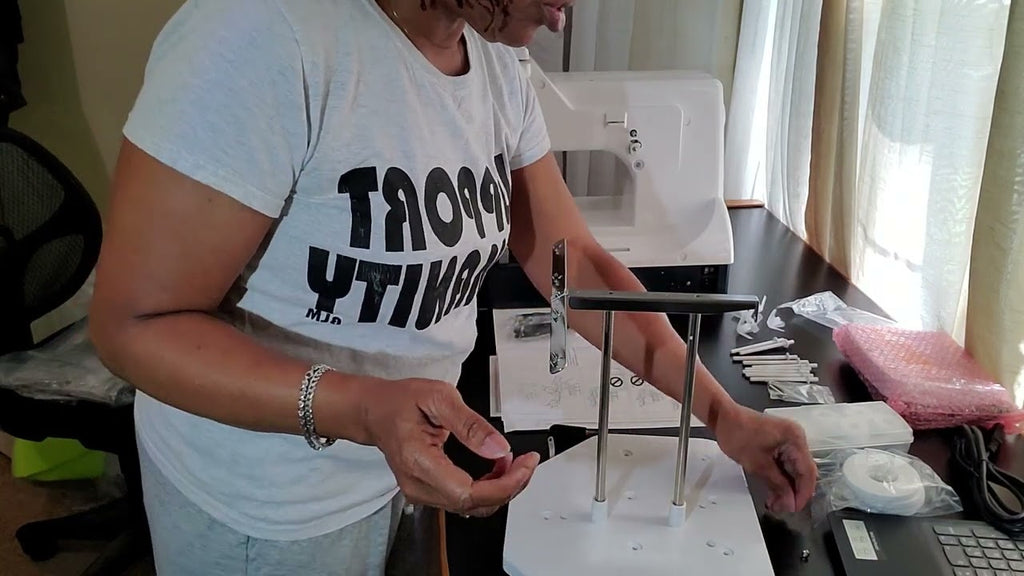 elna 4 needle embroidery machine