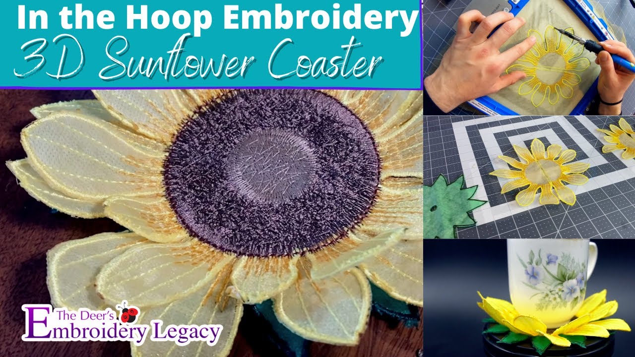 Sunflower Machine Embroidery Mastery: Tutorials, Designs & Creative Projects