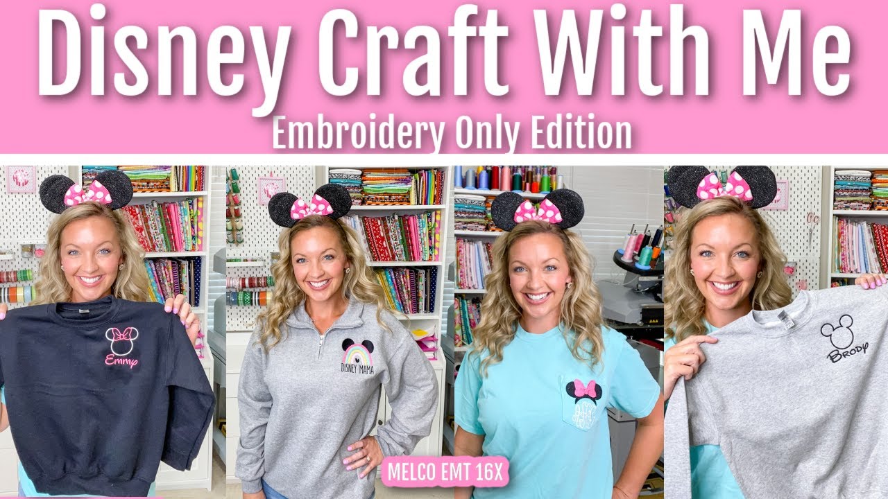 Free Disney Embroidery Designs: Download Machine-Ready Files for Magical Creations