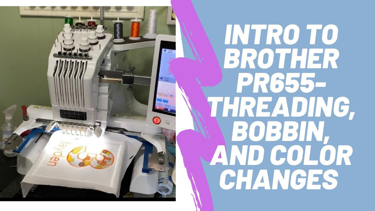 Brother PR655 Embroidery Machine: 12