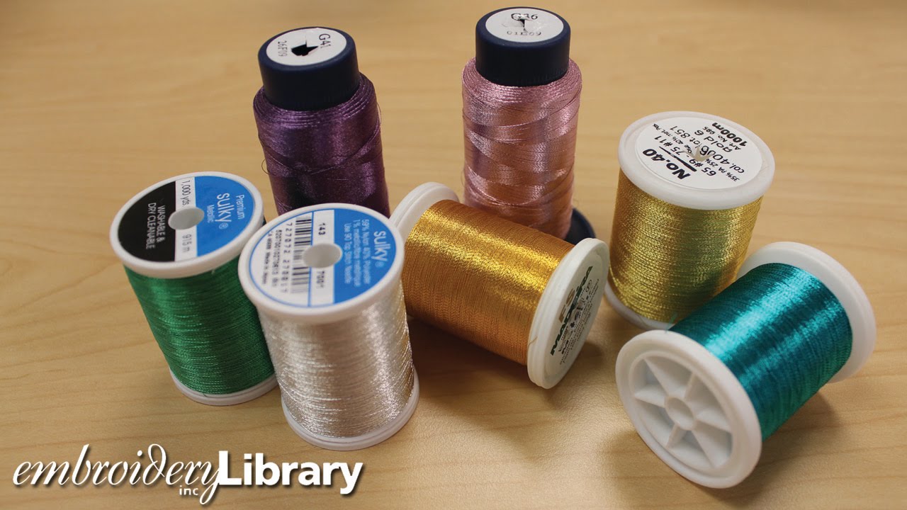 Mastering Metallic Embroidery Floss: Machine Techniques & Top Brands