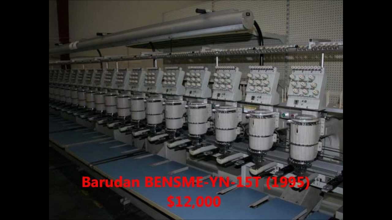 Used Barudan Embroidery Machines: Expert Guide to Smart Purchasing & Maximum ROI (2025 Update)