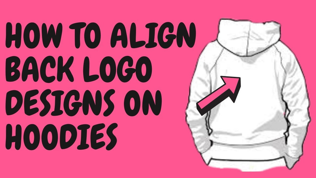 size hoodie logo placement guide