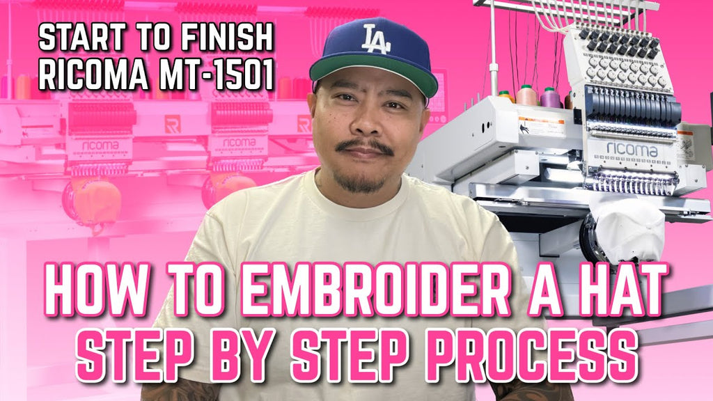 how to embroider hats