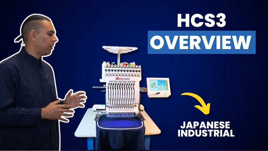 happy voyager 12 needle embroidery machine hcs 1201 30