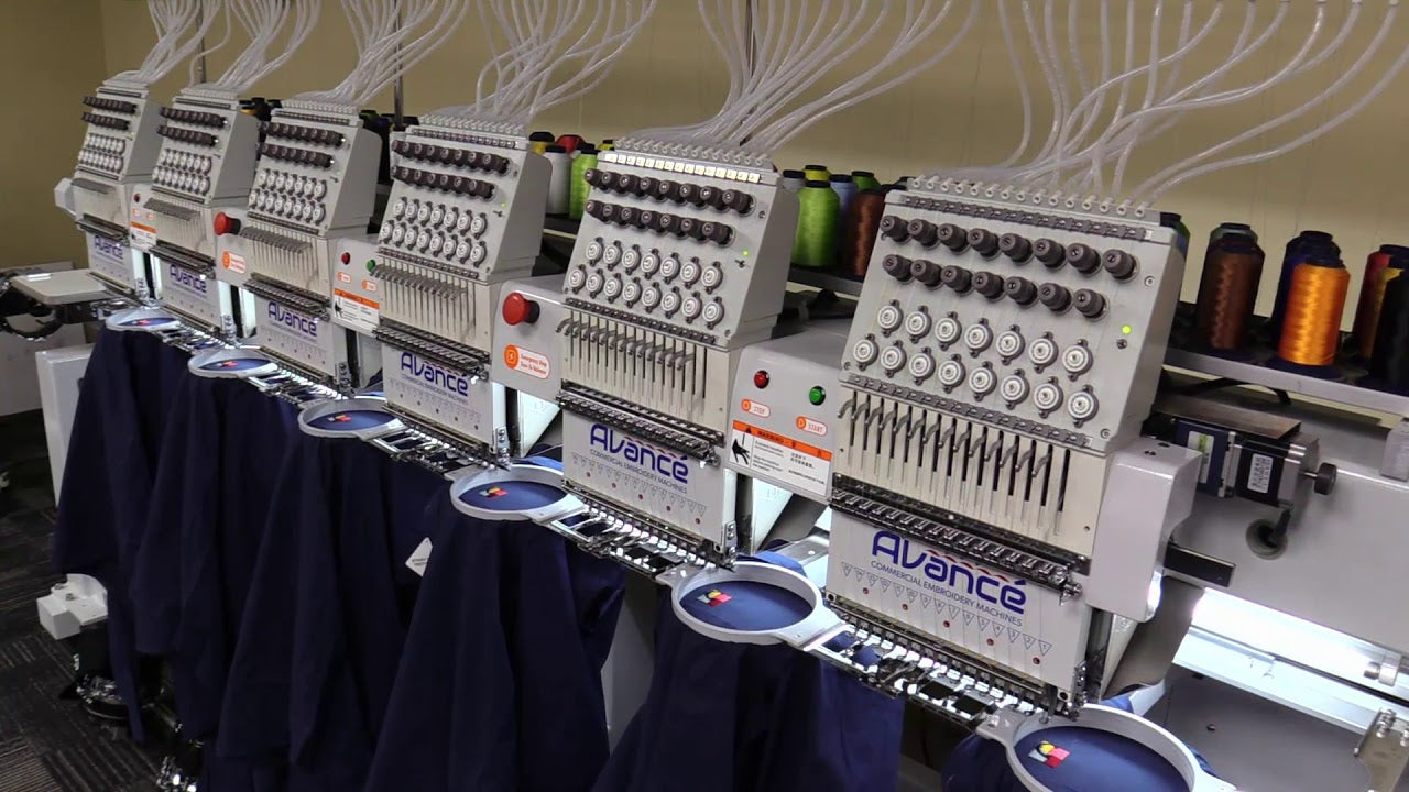 Avance 6 Head Embroidery Machine: Modular Production, ROI Analysis & Technical Comparisons