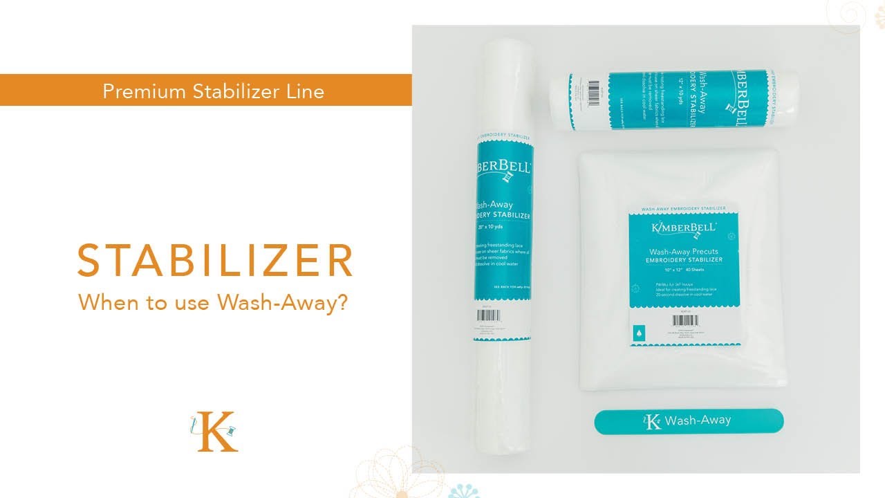 Wash Away Stabilizer: Essential Guide for Machine Embroidery Success