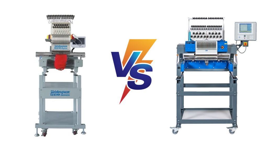 The ZSK Sprint 7XL vs Meistergram XL 1500 Embroidery Machine Comparison