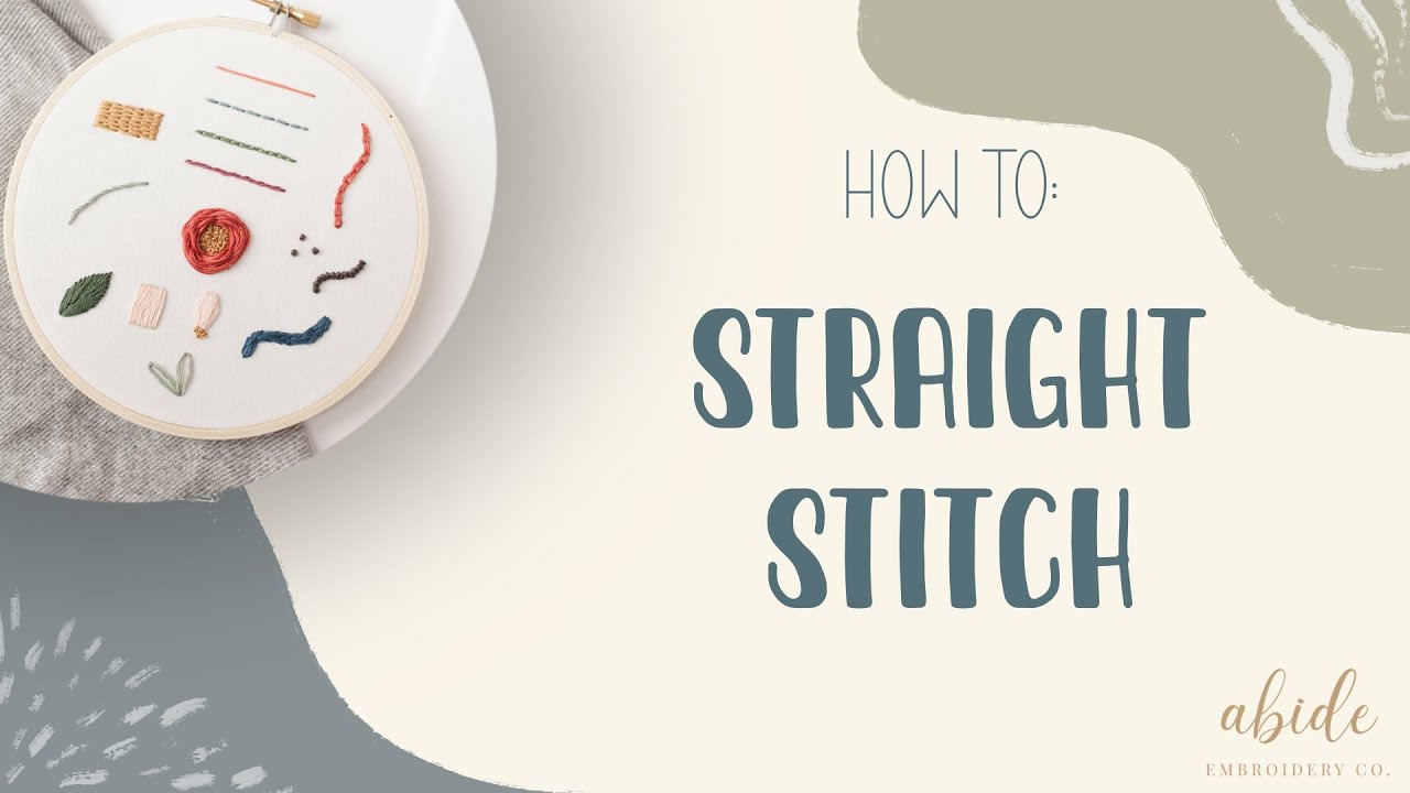 The Ultimate Guide to Embroidery Straight Stitch: Techniques and Creative Applications