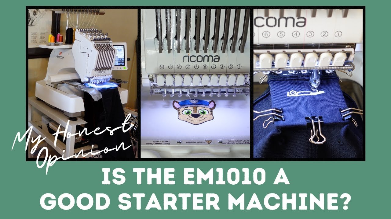 Ricoma EM-1010 Cost Guide: Pricing Breakdown, Value Comparison & Budget Tips