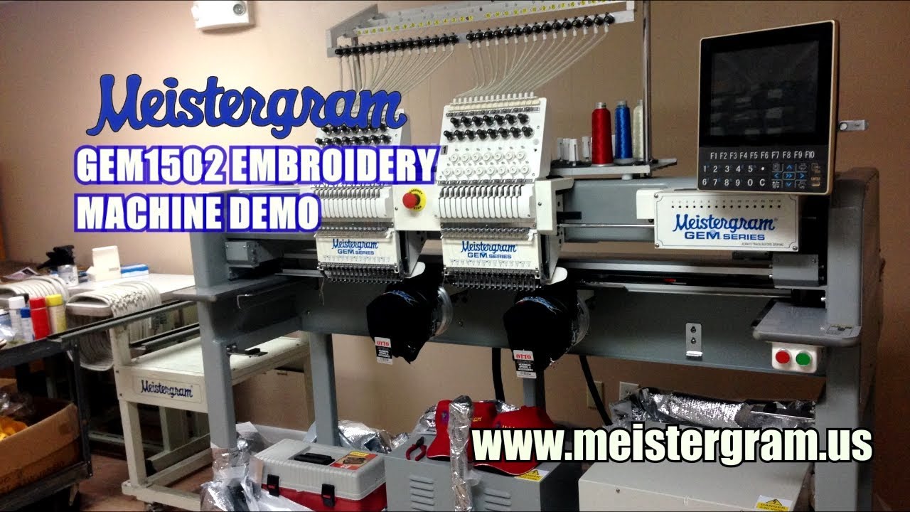 Meistergram Embroidery Machines: Complete Guide to Models, Capabilities & Commercial Use