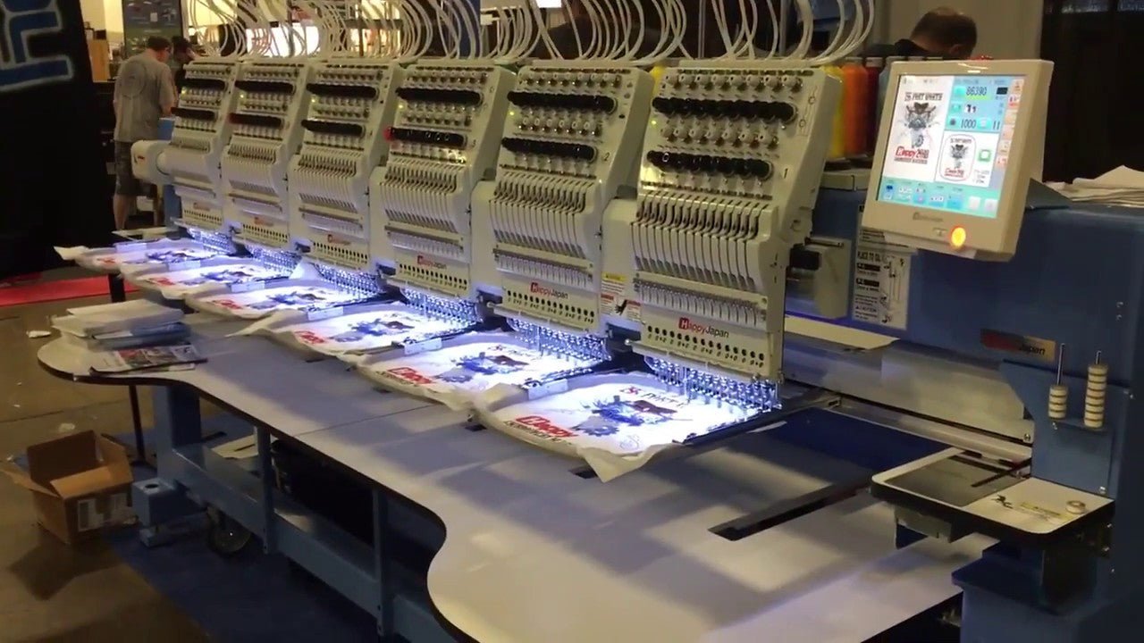 Happy 6-Head Embroidery Machine: Complete Guide to Features, Performance & ROI