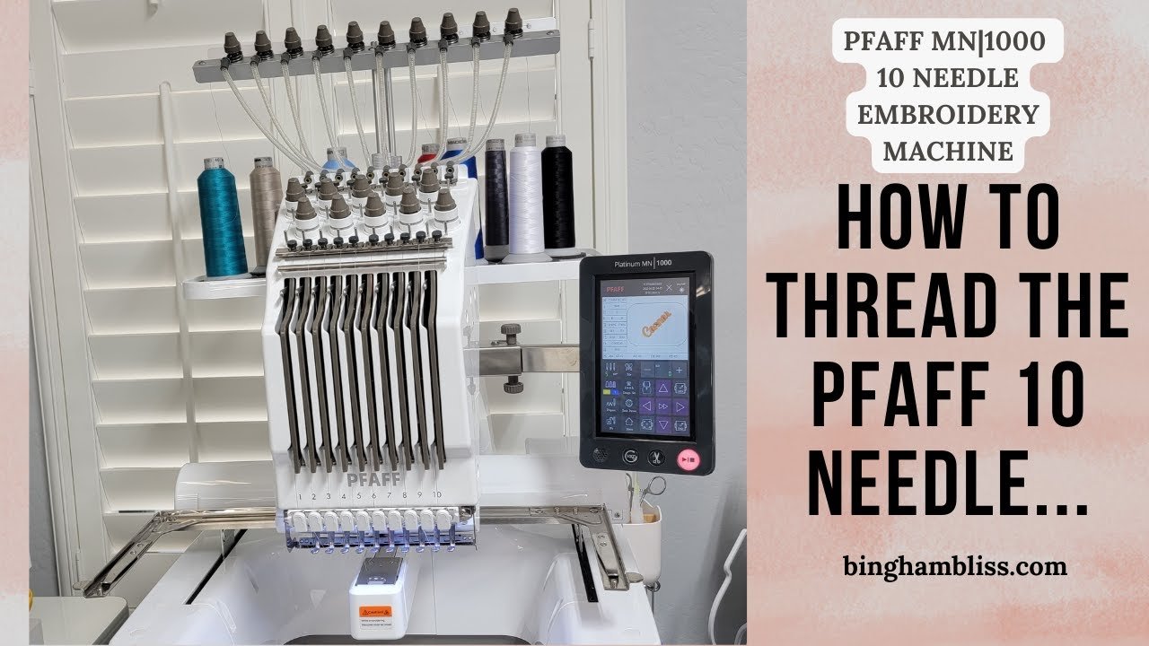 Pfaff Multi-Needle Embroidery Machine Guide: Features, Troubleshooting & Optimization