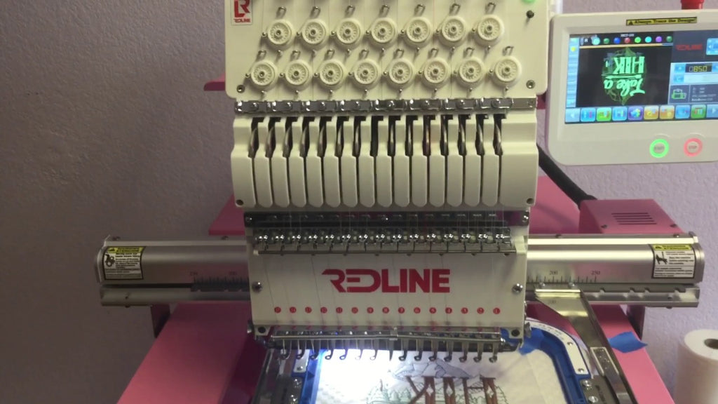 redline 1501c embroidery machine