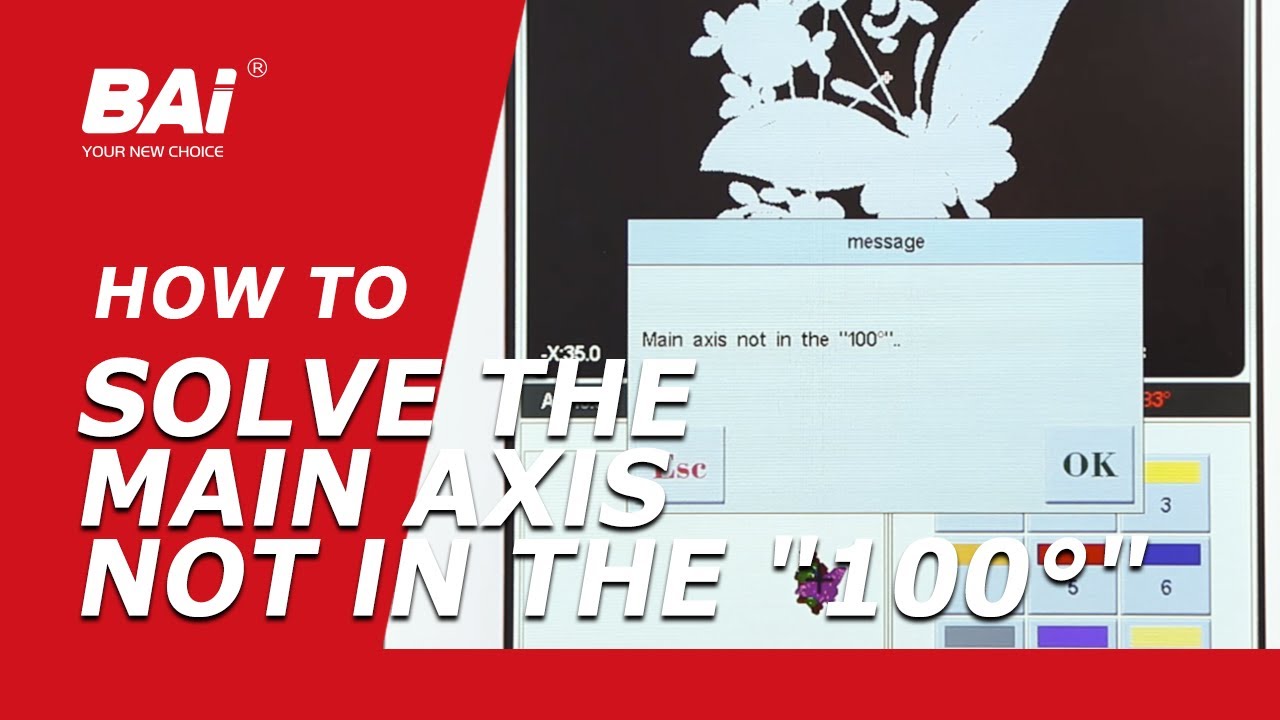 Ricoma 'Main Axis Not At 100' Error: 2025 Troubleshooting Guide & Prevention Tips