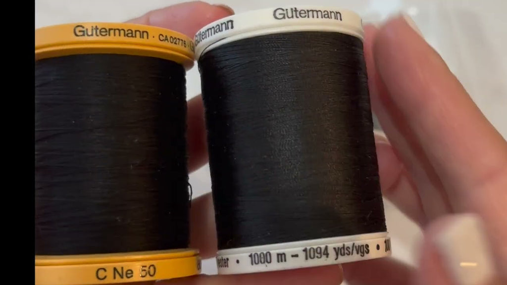 gutermann black thread
