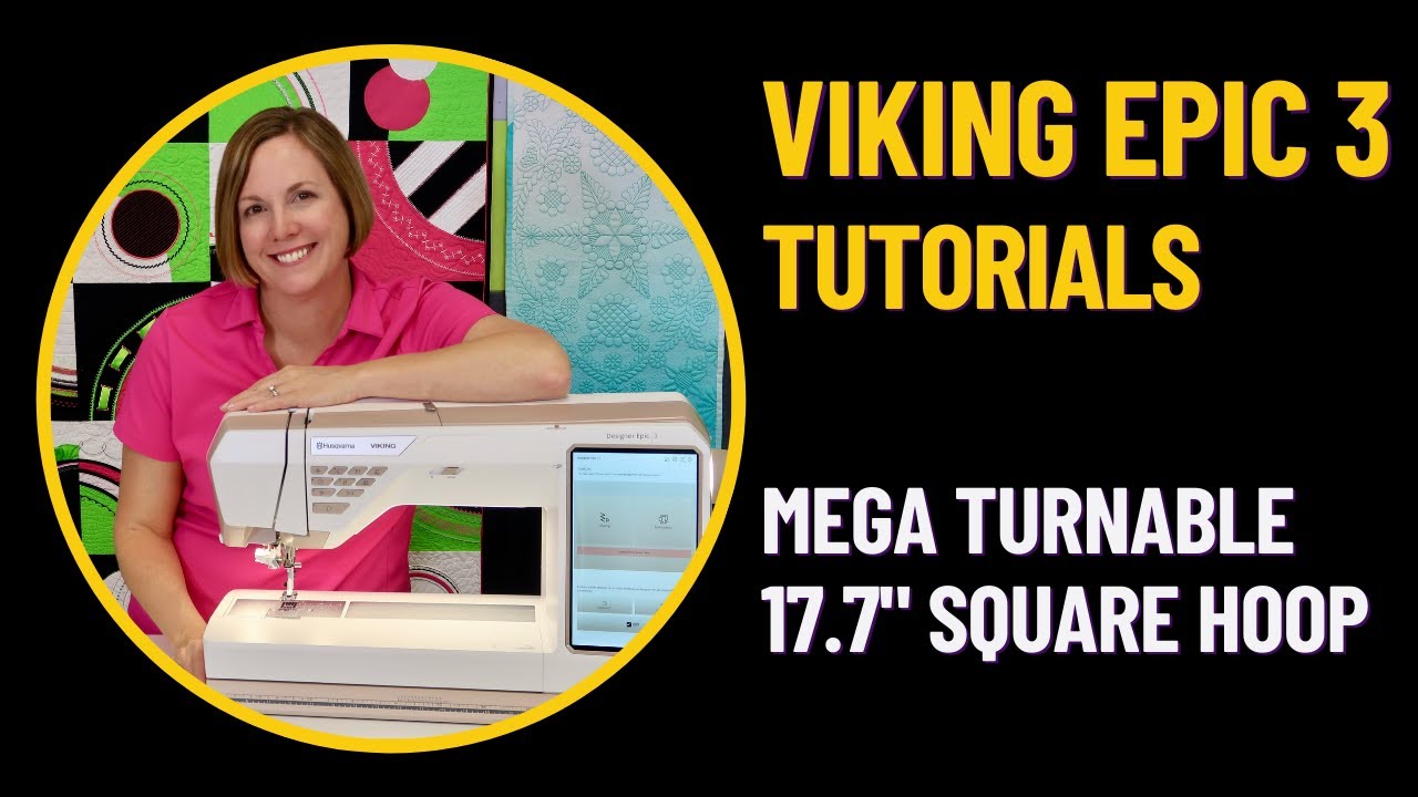 Husqvarna Viking Mega Hoop Mastery: Setup, Design Optimization & Professional Techniques