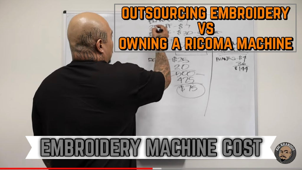 how much is a ricoma embroidery machine
