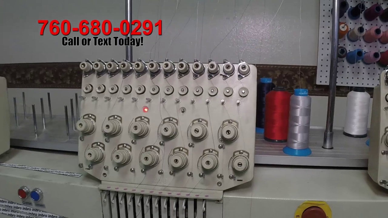 Inbro 12-Needle Embroidery Machine: 2025 Technical Deep Dive & Maintenance Strategies