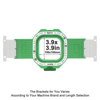 MaggieFrame Magnetic Hoop 3.9" | 100x100mm for Barudan QS - MaggieFrameStore