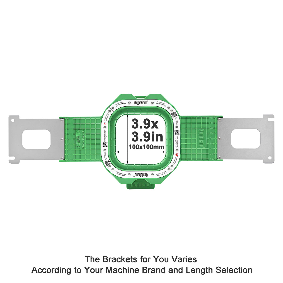 MaggieFrame Magnetic Hoop 3.9" | 100x100mm for Baby Lock - MaggieFrameStore