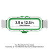 MaggieFrame Magnetic Hoop 3.9"x12.8" | 100x320mm for Brother VR PR1X PR600 PR670E PR1000E PR1055X