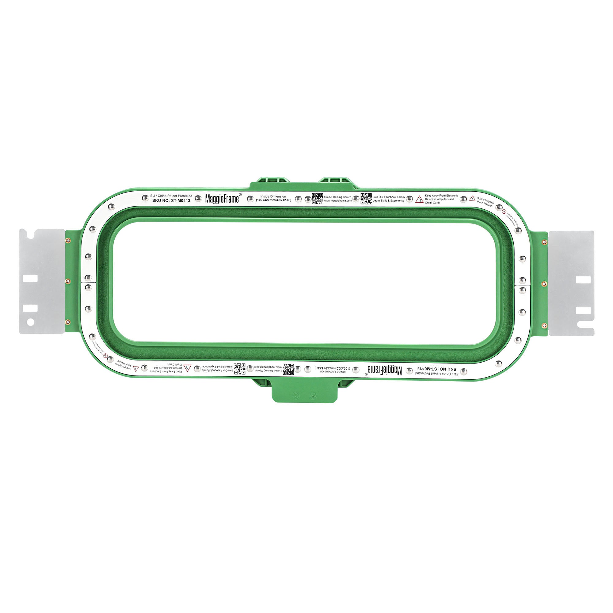 Module Frame Hoop MaggieFrame Magnetic Hoop 3.9″ × 12.8″ (100 × 320 mm) for Smartstitch ...