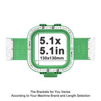 MaggieFrame Magnetic Hoop 5.1" | 130x130mm for VELLES - MaggieFrameStore