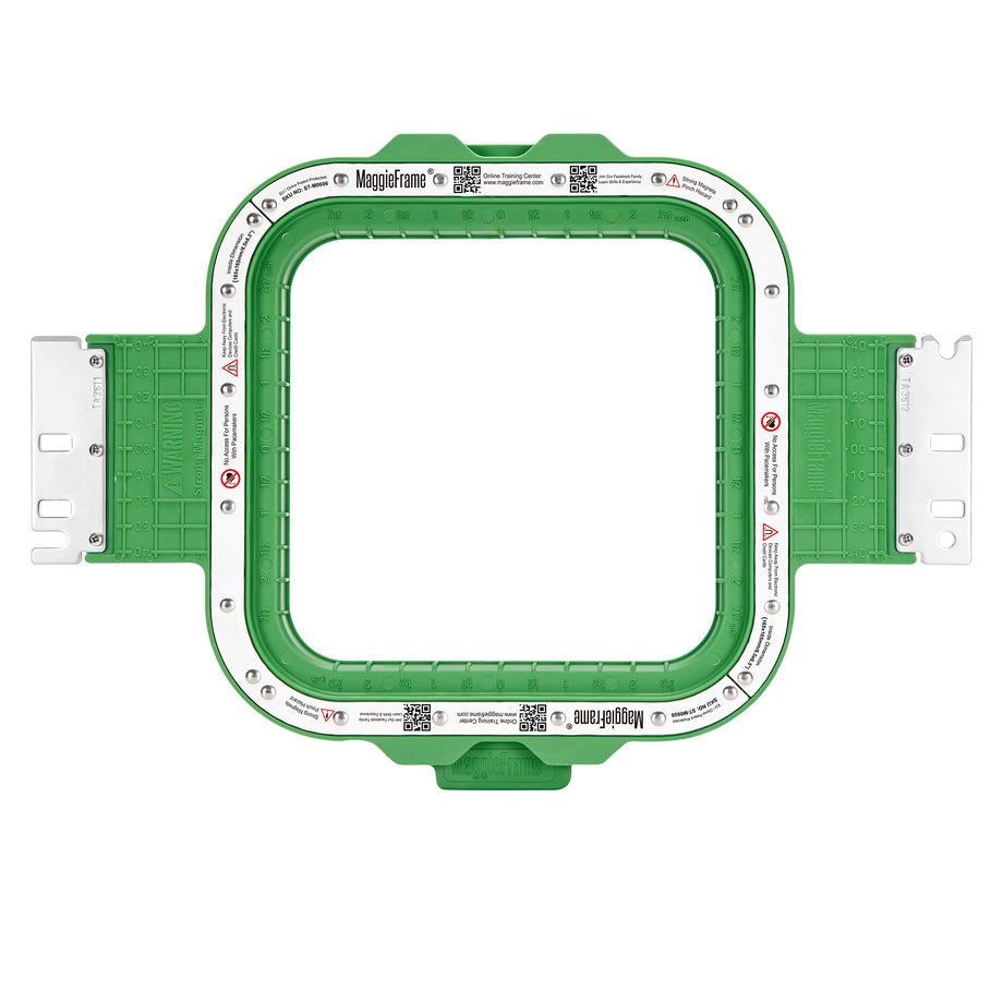 MaggieFrame Magnetic Hoop 6.5″ × 6.5″ (165 × 165 mm) for Happy