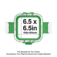 MaggieFrame Magnetic Hoop 6.5" | 165x165mm for BAI - MaggieFrameStore