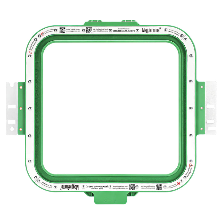 MaggieFrame Magnetic Hoop 8.5″ × 9″ (215 × 230 mm) for Tajima