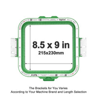 MaggieFrame Magnetic Hoop 8.5"x9" | 215x230mm for VELLES - MaggieFrameStore