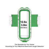 MaggieFrame Magnetic Hoop 12.6"x3.9" | 320x100mm for SWF - MaggieFrameStore