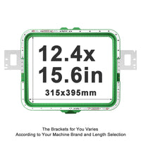 MaggieFrame Magnetic Hoop 12.4"x15.6" | 315x395mm for Tajima - MaggieFrameStore