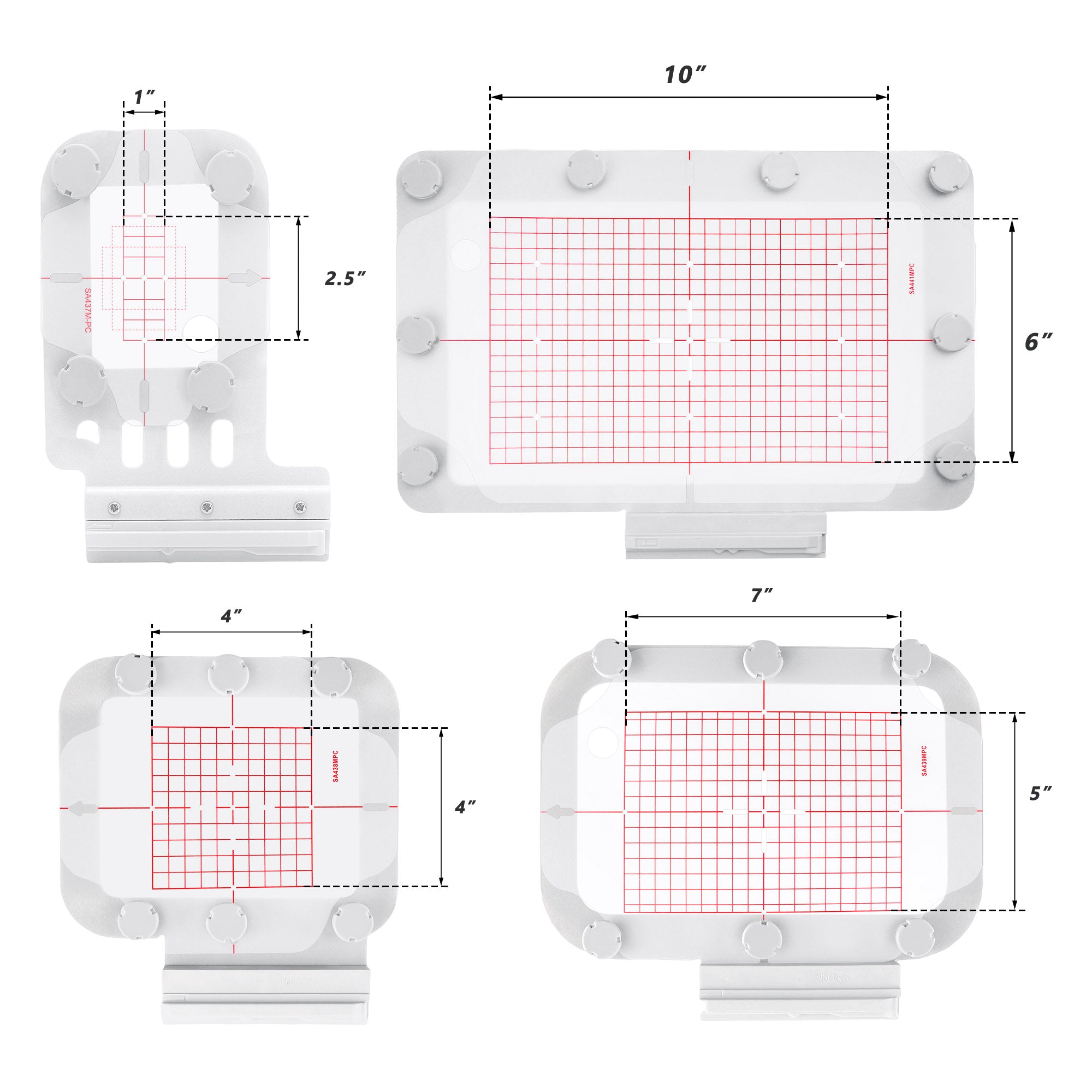 Metal/Magnetic Hoop for Brother/Babylock Embroidery Machine 5x7 (SA439) INNOV-is: 1500D, 2200D, 2500D, 2800D 4000D 5000D DREAMMAKER VE2200 VM6200D DUETTA 4500D 4700D Quattro 6000D 6700D Metal/Magnetic Hoop for Brother/Babylock Embroidery Machine 5x7 (SA439) INNOV-is: 1500D, 2200D, 2500D, 2800D 4000D 5000D DREAMMAKER VE2200 VM6200D DUETTA 4500D 4700D Quattro 6000D 6700D