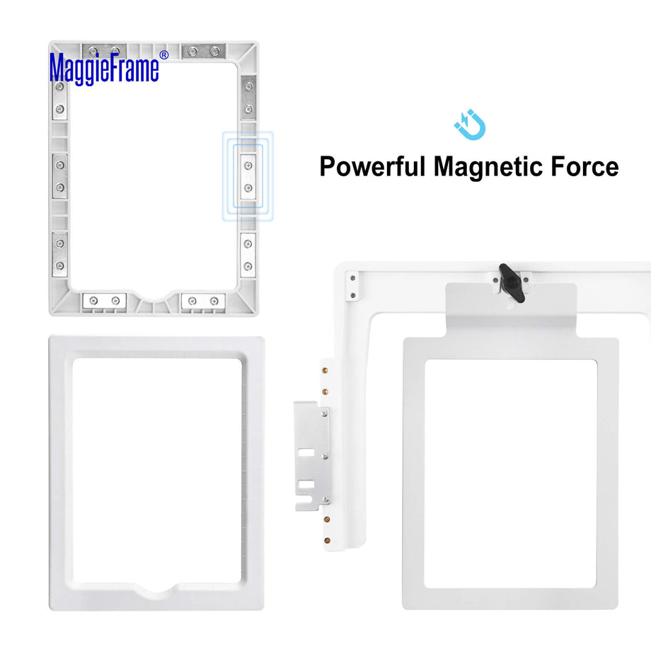 MaggieFrame 8in1 Fast Magna Hoop Kit for Husqvarna Viking MN1000
