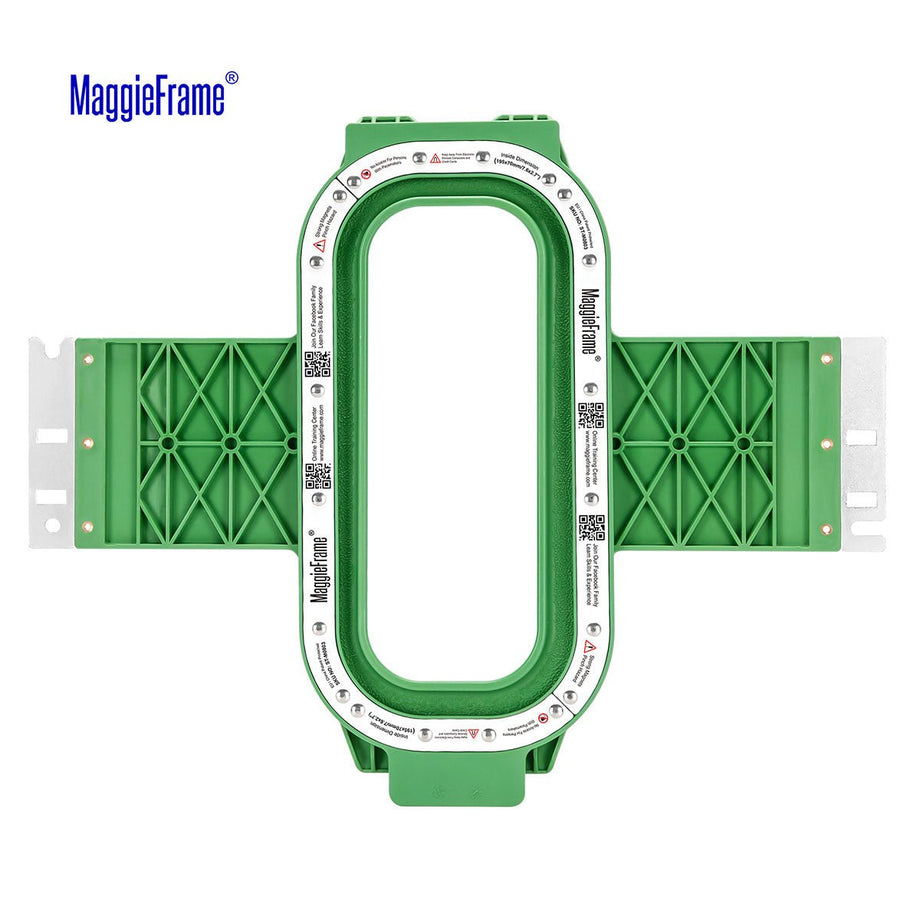 MaggieFrame Magnetic Hoop 7.6″ × 2.7″ (195 × 70 mm) for Bernina