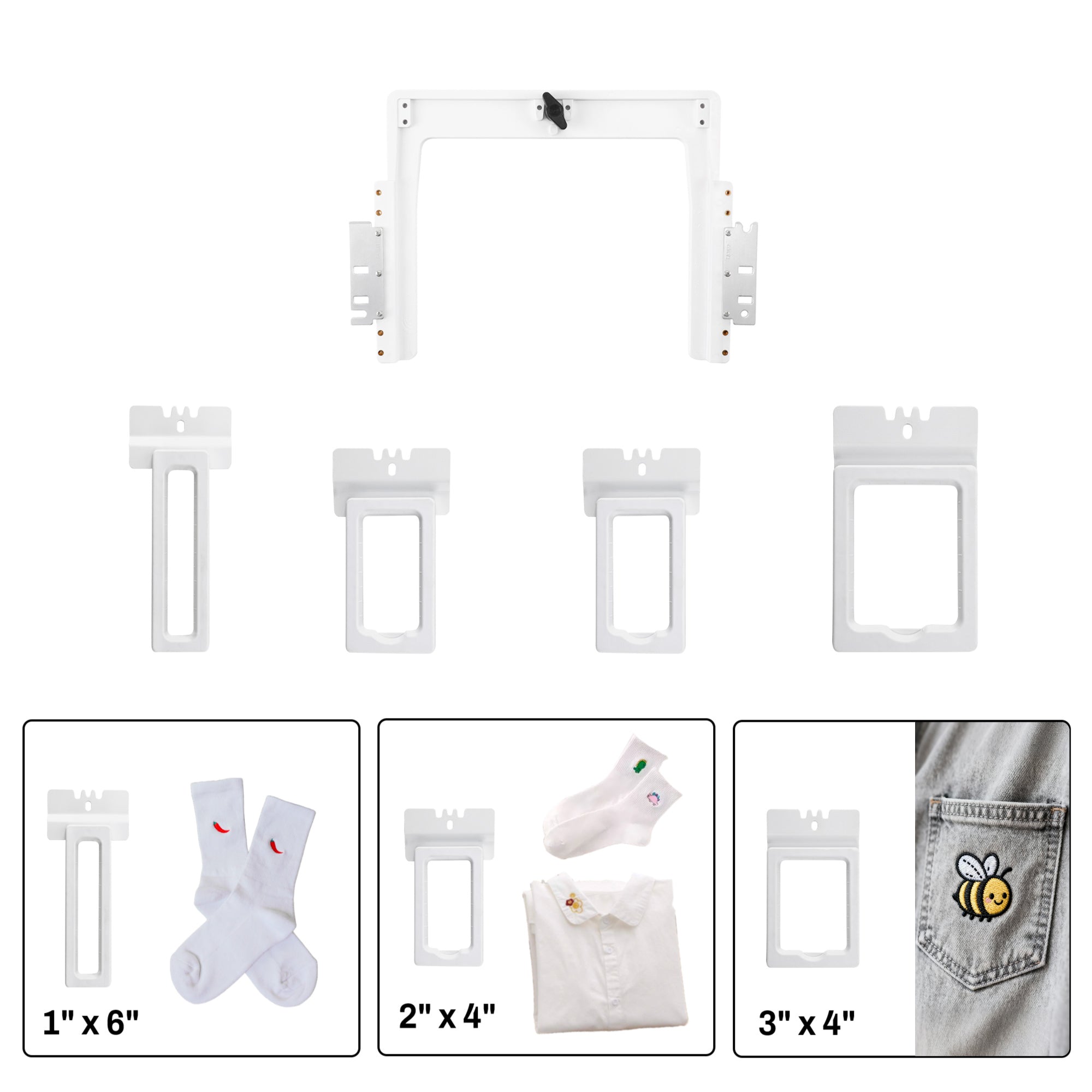 MaggieFrame 4in1 Fast Magna Magnetic Hoops Kit for Happy Japan