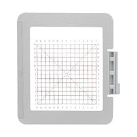 Magnetic Hoop for Husqvarna Viking Designer Diamond Deluxe Ruby Royale Topaz Pfaff Creative Sensation Vision, Metal Magnet Embroidery Machine Sash Frame (5.9x5.9" - PA889M) - MaggieFrameStore