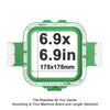 MaggieFrame Magnetic Hoop 6.9" | 175x175mm for SWF