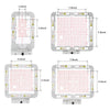 Magnetic Hoop Set for Janome Memory Craft MC500E, MC400E, MC550E, and Elna eXpressive 830, Metal Magnet Embroidery Machine Sash Frames（Square magnet block）