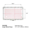 7.9"x14.2" (200x360mm) RE36B Magnetic Hoop (200x360mm) for Janome 550E Embroidery Machine with Round Magnets  #864839008
