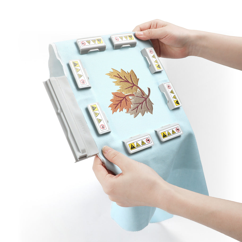 Magnetic Hoop Set for Brother Innovis NQ1700E NQ1600E NQ1400E NQ3600D Dream Machine 2 VE2200 4000D 1500D V7 V5 VM5200 and Babylock, Metal Magnet Embroidery Machine Sash Frames - Image 11