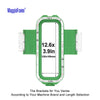 MaggieFrame Magnetic Hoop 12.6"x3.9" | 320x100mm for SWF