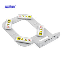 Magnetic Hoop Set with Square Magnet Blocks for Brother SE600 PE550D SE700 PE535 SE400 PE525 PE540D PE500 SE625 SE425 Innov - is Babylock, Metal Magnet Embroidery Machine Sash Frames - MaggieFrameStore