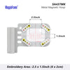 Ensemble de cadres de broderie magnétiques pour machines Brother Innov-is et Babylock – métal robuste (4 tailles)
