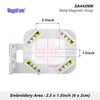 MaggieFrame magnetische borduurringen set voor Brother PE900, SE2000, PE800, SE1900, PE770, 780D, PE700, PC6500 & Babylock ACCORD BLR/BLR2