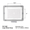 طارة تطريز مغناطيسية معدنية لماكينات Husqvarna Viking وPfaff ‎(10.2″×8″‏/260×200 مم)‏ – موديل PA116M