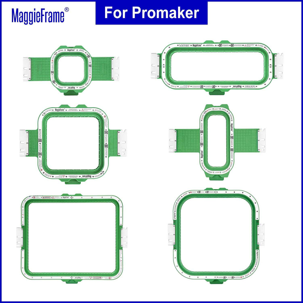 MaggieFrame Magnetic Hoop for Promaker Embroidery Machine - MaggieFrameStore